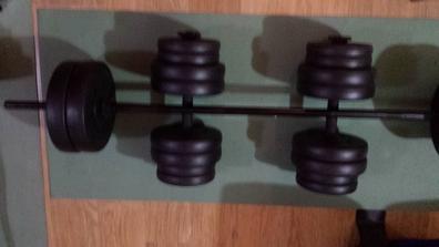 Par De Mancuernas De 4kg Pvc. Fitness. Macizas