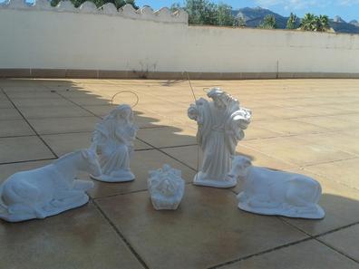 Milanuncios - Cuatro figuras escayola yeso para pintar