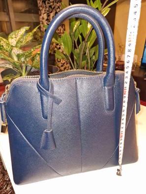 Bolso azul marino zara hot sale