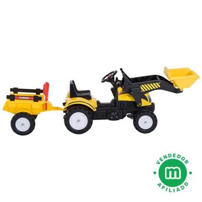 Pekecars Tractor Eléctrico para Niños Blow Truck 12V. Tractor Infantil con  Ruedas Caucho y Mando de Control Parental : : Juguetes y juegos