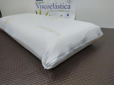 Almohada Viscoelastica Aloe de Vera para camas de 105cm - Envío 24h Gratis