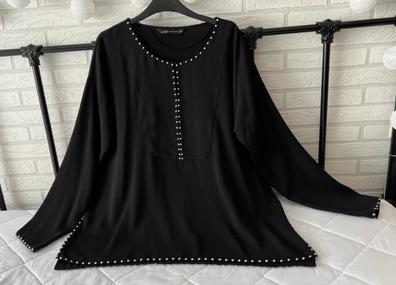 Blusa zara negra Moda y complementos de segunda mano barata