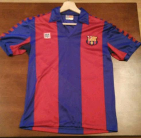 Milanuncios - Camiseta oficial FC Barcelona Años 80