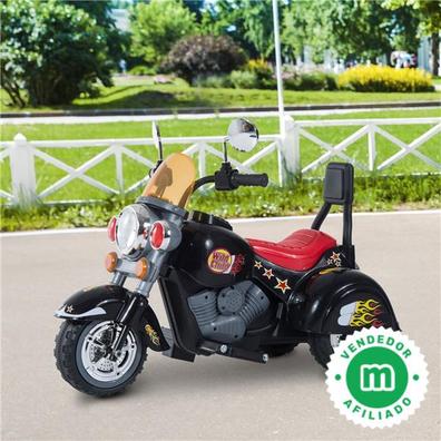 Motocicleta eléctrica para niños con ruedas de 3 ruedas recargables para  niños con ruedas ligeras (azul)