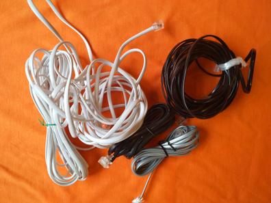 Cable telefonico redondo 2 hilos - marfil > cable / conector telefonicos >  cables y conectores > cable > redondo