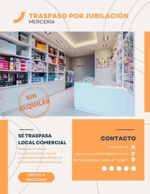 ir de compras Arquitectura Color de malva Traspaso de tienda de lenceria Compra, venta y traspasos de negocios en  Barcelona | Milanuncios