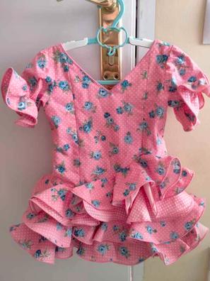 Patrón de ropa vestido niña flamenca, de 1 a 8 años – Tejidos Ana