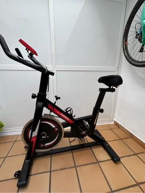 Bicicleta estática plegable portátil vertical con respaldo ajustable para  ciclismo, bicicleta estacionaria reclinada, entrenamiento en interiores