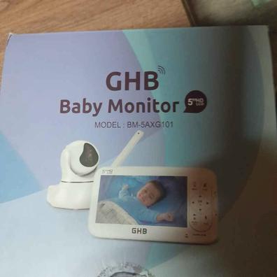 Intercomunicador video sin cable vigilancia bebe 50 100m intercomunicador  inalambrico bebe ( azul con blanco )