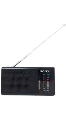 Sony ICF-306 - Radio Portátil AM/FM con Altavoz con Asa de