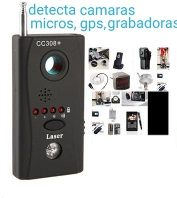 Detector profesional de micrófonos ocultos, cámaras Wifi y GPS