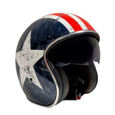 Casco Moto Cascos Motos Baratos con Doble Visera Cómodo Transpirable Nuevo  Forro Extraíble Lavable Certificación ECE para Hombre Mujer 55-61cm