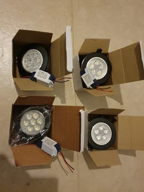 Focos led Iluminación aparatos de luz de segunda mano baratos | Milanuncios