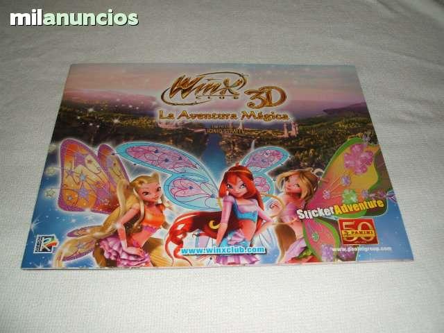 Milanuncios - Álbum cromos Winx 3D La aventura mágica