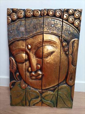 Cuadro Decorativo Buda Velas 40 Cm x 40 Cm