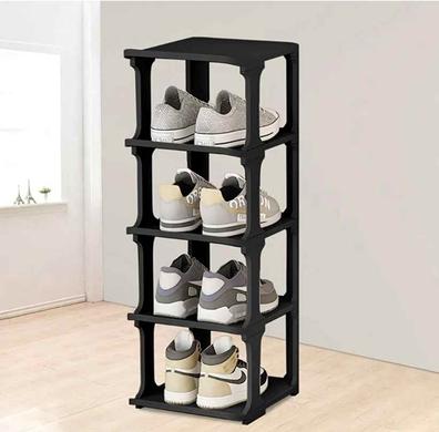 SONGMICS-Zapatero de 8 niveles de altura, organizador de almacenamiento de  zapatos, resistente, de Metal, estrecho, para entrada de armario -  AliExpress