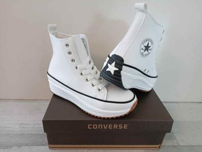 Converse blancas Moda y complementos de segunda mano barata Milanuncios