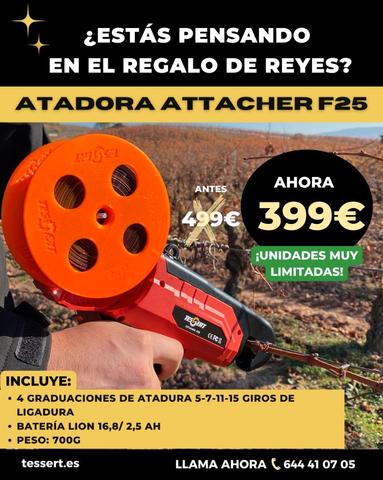 Atadora eléctrica Viña  AGROTOOLS ATTACHER F25 