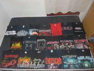 Camisetas metal Moda de segunda mano barata |