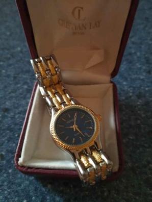 Reloj geneve mujer online oro