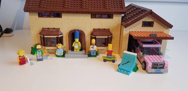 Casa los best sale simpson lego