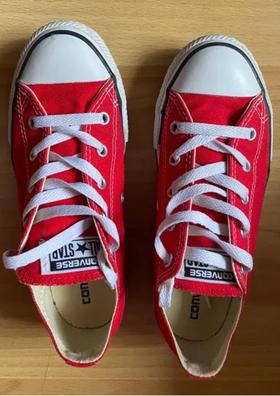 Converse hotsell rojas baratas