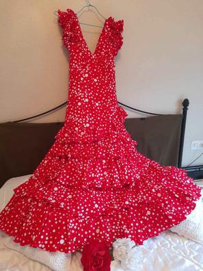 Trajes flamenca vestidos de segunda mano baratos en Zaragoza Provincia |