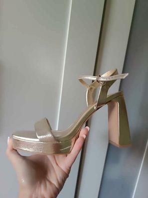 Plateadas Stradivarius Stradivarius Sandalias Plataforma Sandalias