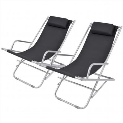  Asiento plegable Silla plegable reclinable silla de playa  tumbona de ocio tumbonas tumbonas reclinables sillas de jardín de playa  césped silla de ocio sentarse y acostarse de doble uso : Patio