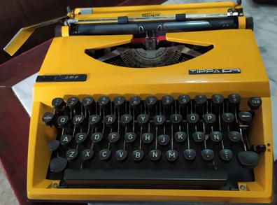 Maquina escribir amarilla. Anuncios para comprar y vender de segunda mano |  Milanuncios