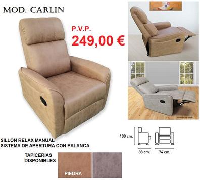 Sillón Relax Reclinable REIMON, apertura por palanca