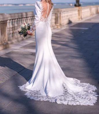 Vestidos Novia Sencillos Cabotine Novias Outlet Crepe Vestidos Y