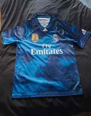 MAGLIA AUTOGRAFATA CALCIO Real Madrid Karim Benzema La Liga Maglietta
