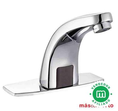 Grifo lavabo con sensor infrarrojo GROHE Euroeco cromado