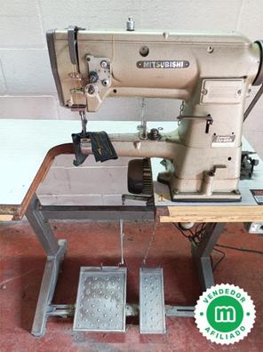 Máquina de coser industrial de la fuerza 550W Máquina de coser de tapicería  Máquina de coser de cuero con motor y mesa