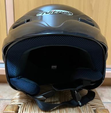 Casco Negro Mate Patinete con REGULACION - TM/L