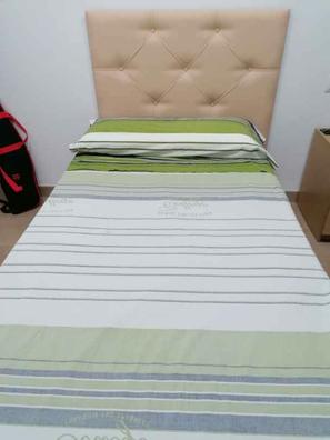 Estructura de cama tapizada 90x190 cm NIEBLA