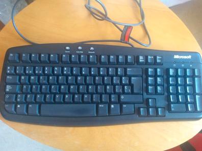 Teclado microsoft basic keyboard 1.0A con ratón USB