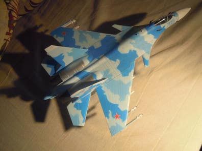 Altaya 1/72 – Sukhoi SU-35 Super Flanker, Avion De Combat Russe, Chasseur Bombardier