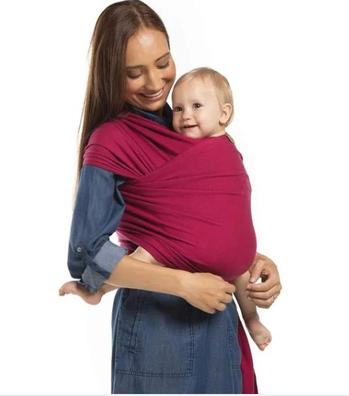Fular portabebes para bebes de 0 a 36 meses,fular para bebés de algodón  100% transpirable, fular ergonomico para bebe ajustable con manos  libres,com manual de colocacion,para recién nacidos (Azul) : :  Bebé