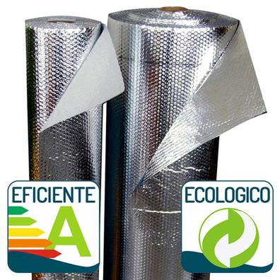 Tripomant Autoadhesivo Aislante Térmico Reflectivo Alumino Multicapa (2  Capas), Aislamientos y Escayolas Laguna