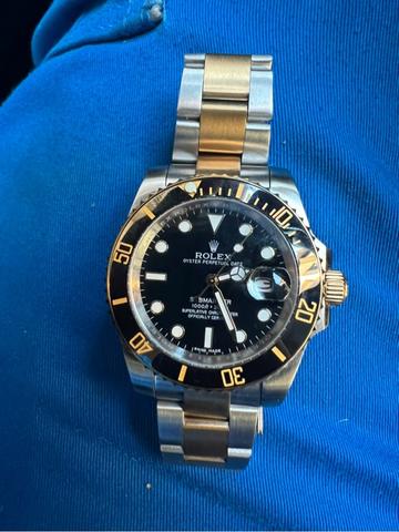 Relojes Rolex Rolex Submariner Negro Con Dorado Reloj Rolex GMT