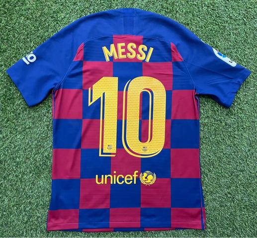Marcar Ir a caminar Evaluación Milanuncios - FC Barcelona 2019-20 Messi M camiseta