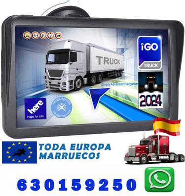 Navegación GPS para camión RV auto, pantalla táctil de 7 pulgadas,  controladores comerciales GPS para camiones, actualizaciones gratuitas de  mapas de