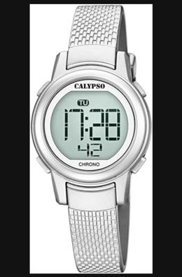 Nuevo reloj Digital para mujeres relojes 24 horas electrónico LED reloj de  pulsera redondo Dial Magnatic cinturón deporte reloj militar