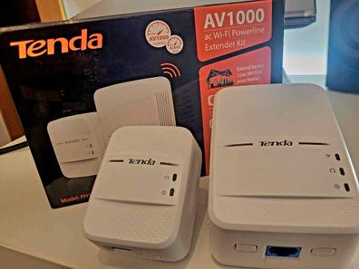 KIT REPETIDOR WIFI TENDA PLC POWERLINE COMPUESTO POR TENDA PW201A WIFI +  TENDA P200