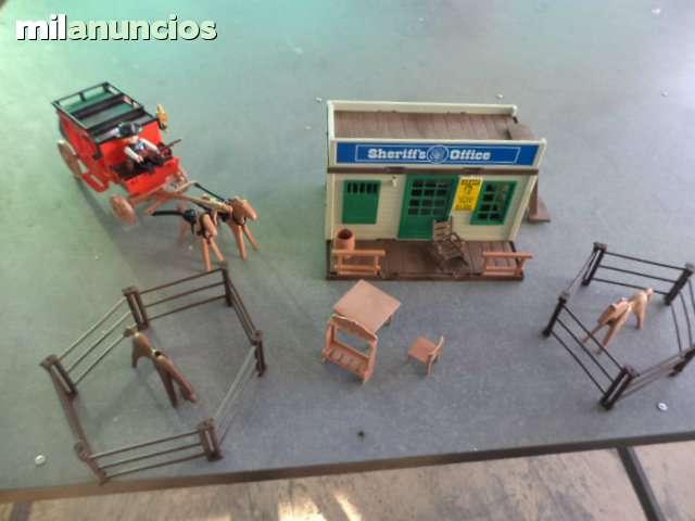 Milanuncios playmobil oeste oficina de sheriff y dil