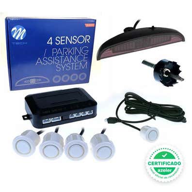 Kit Sensores Parking (Pdc) 4x 21.5mm - Plata Sin Display (Pitido
