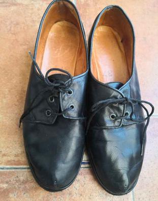 Zapato mujer horma ancha piel negro velcro de Notton Numero 37 - Color NEGRO