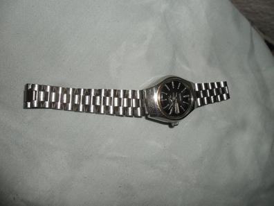 Reloj Swatch Mujer Negro Tipo Manta Raya Usado Sin Caja